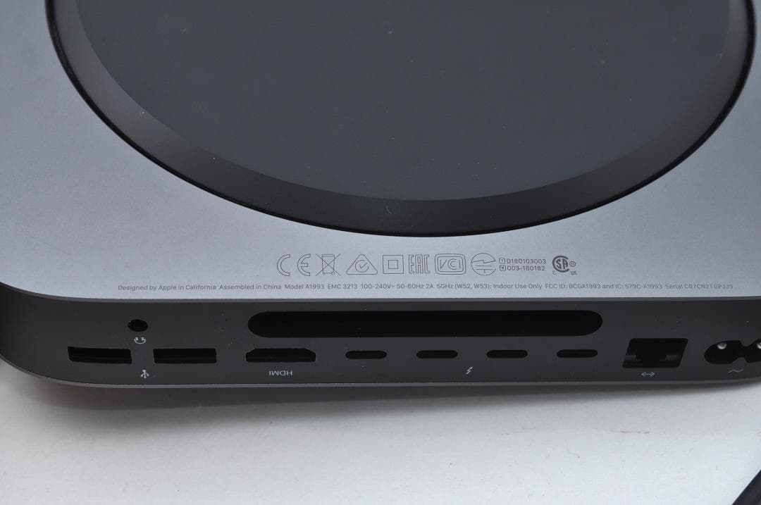 ミニPC Apple Mac mini 2018 16GB 512GB TA2493