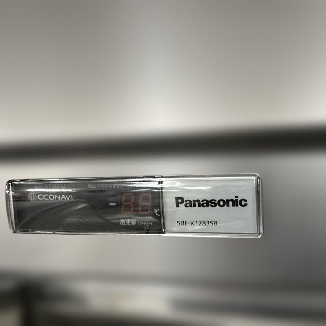 7031【程度良好】パナソニック冷凍庫 2021年 SRF-K1283SB 3相