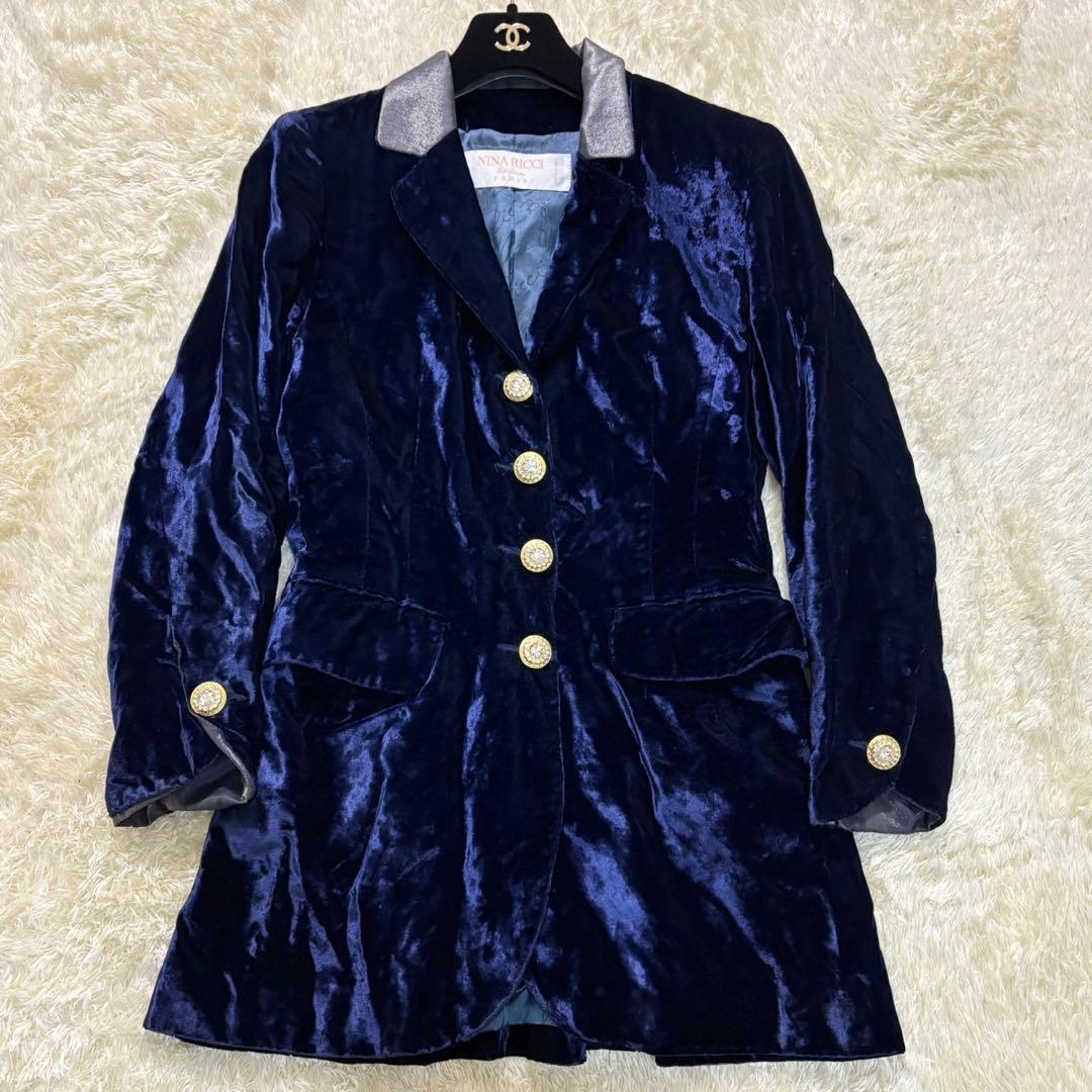ニナリッチ NINA RICCI Edition セットアップ スーツ ベロア