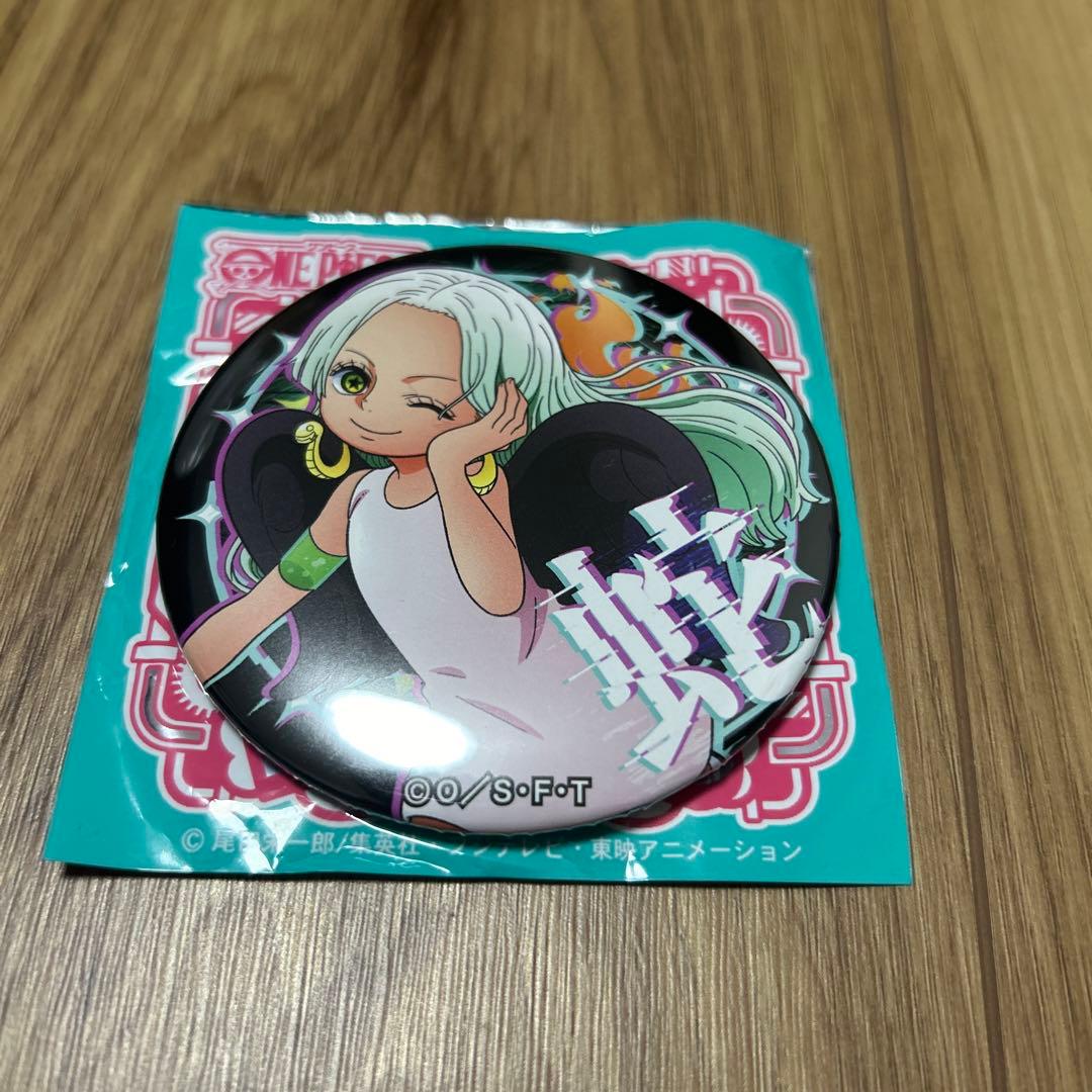 ワンピース 輩缶バッジ エッグヘッド セラフィムハンコック 麦わら