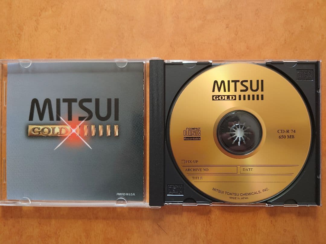 三井東圧化学 MITSUI GOLD CD-R 650MB 74分 (⁠1枚) - メルカリ