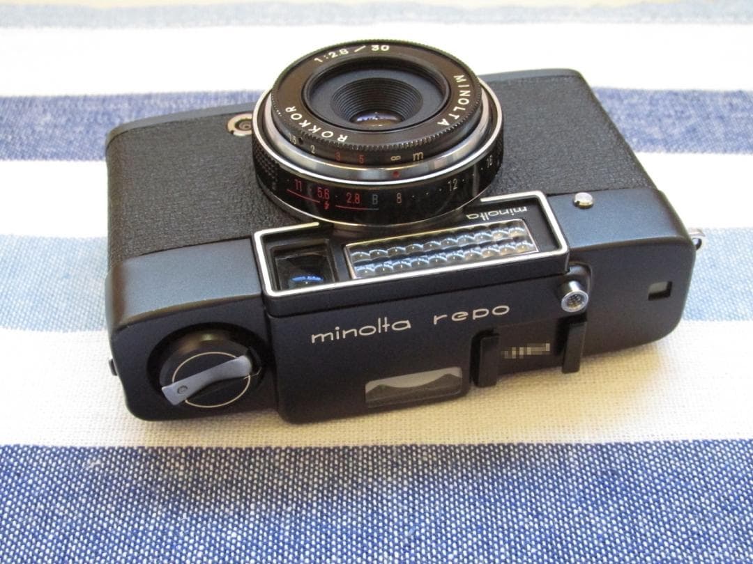 minolta repo ミノルタ レポ ブラック フィルムカメラ ハーフサイズ