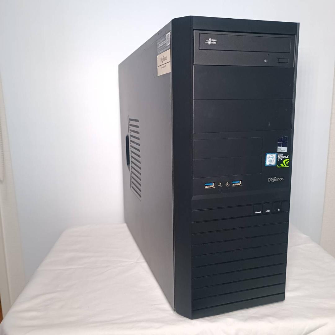 【ゲーミングPCフルセット】i7 6700K MS Office搭載 ガレリア