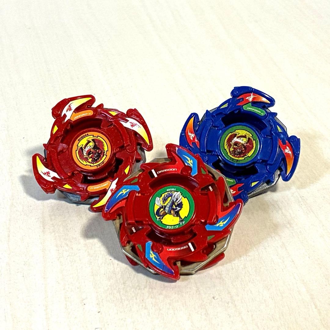 現状品】【希少】爆天シュートベイブレード ドラグーンV ドランザーV