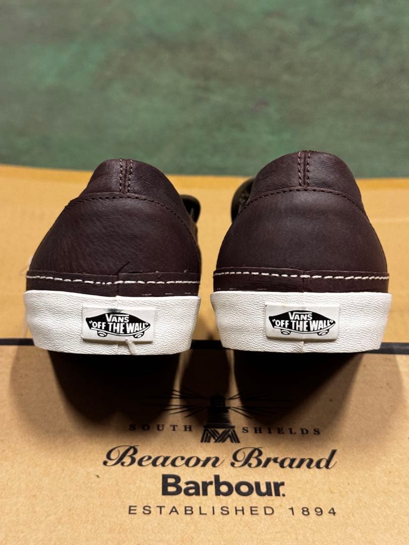 29cm Vans × Barbour Classic Slip On バブアー - メルカリ