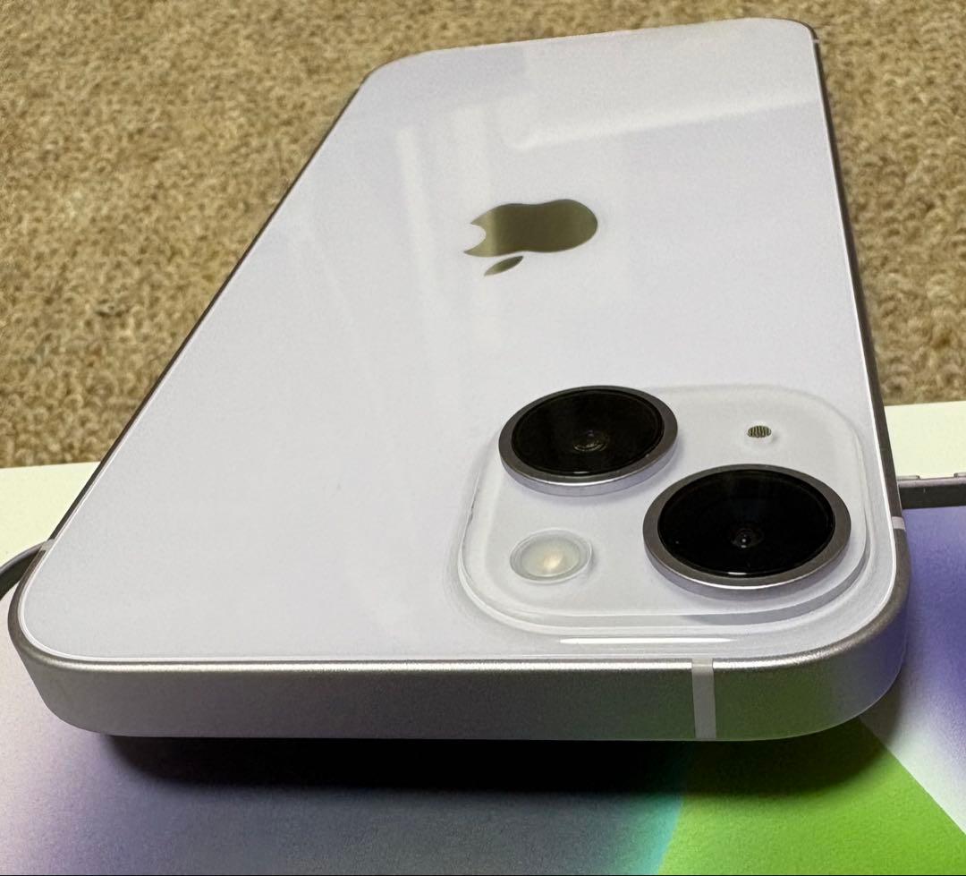 Apple iPhone 14 パープル 本体 充電ケーブル付き