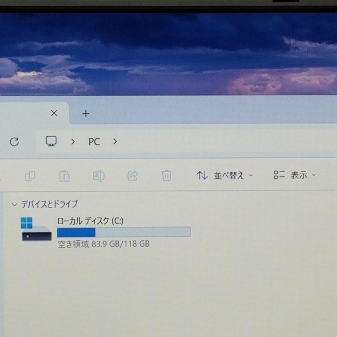 期間限定 SSD Win11 ノートPC VETESA (E2421)