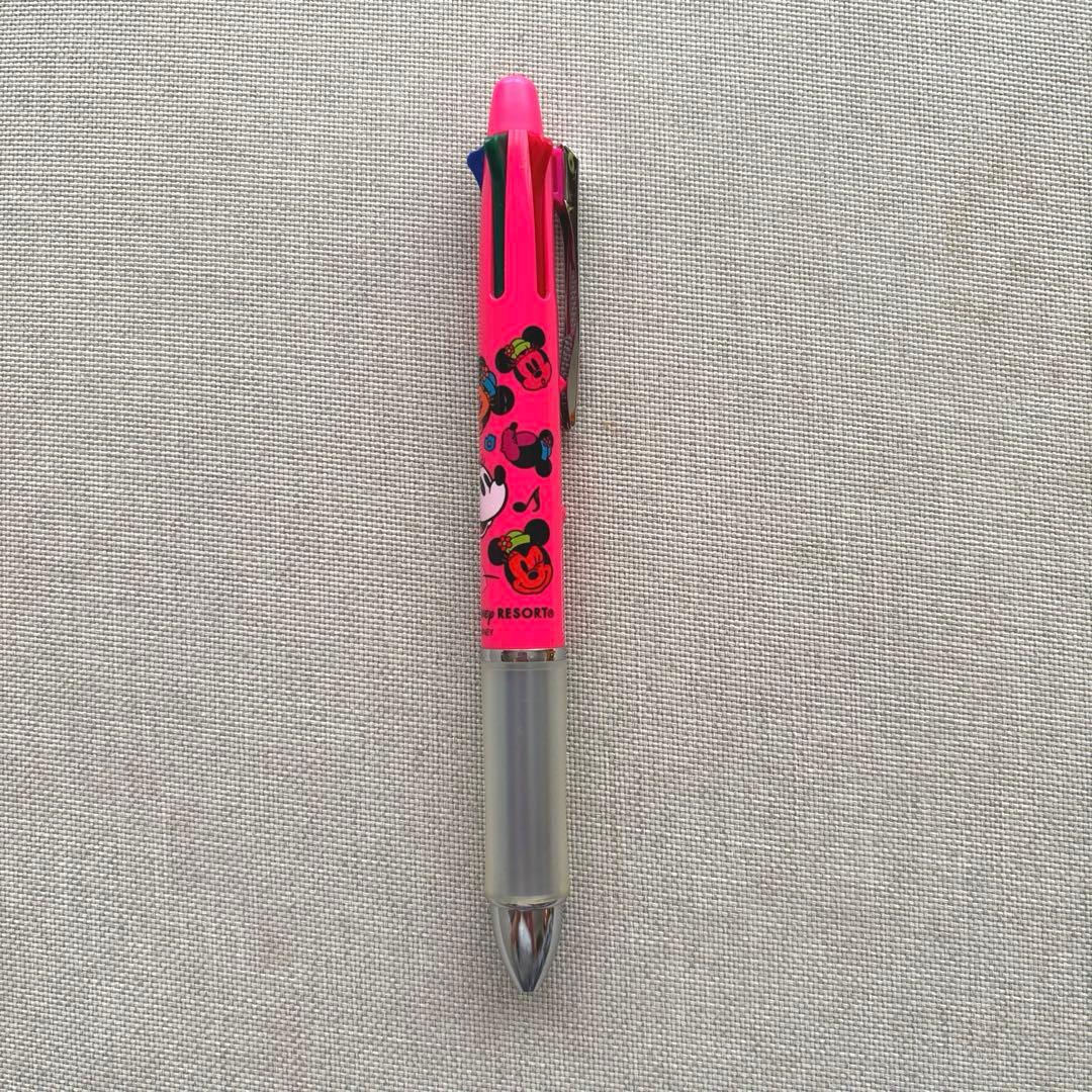ディズニーリゾート ミッキーミニー Dr.GRIP 4色ボールペン シャープ