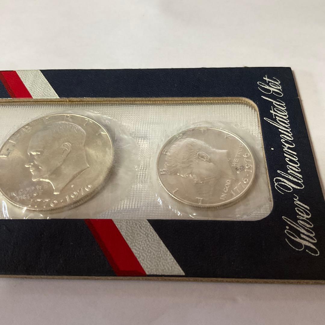 アメリカ独立200周年記念銀貨セット 1776−1976 - メルカリ