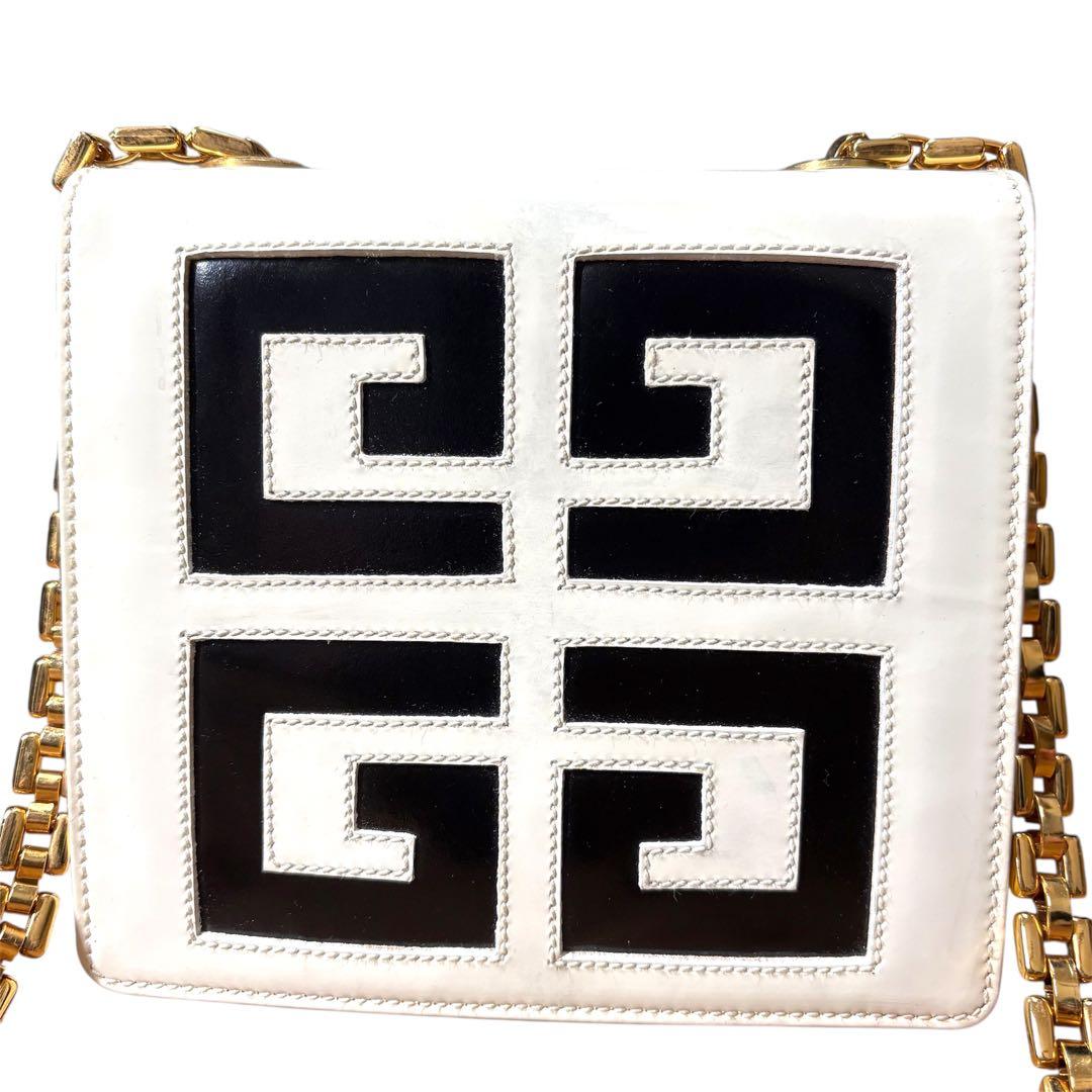 ✨激レア美品✨GIVENCHY ジバンシィ4Gロゴ ショルダーバッグ チェーン
