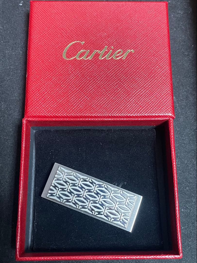 カルティエ C ドゥ カルティエ デコール マネークリップ 2Cロゴ