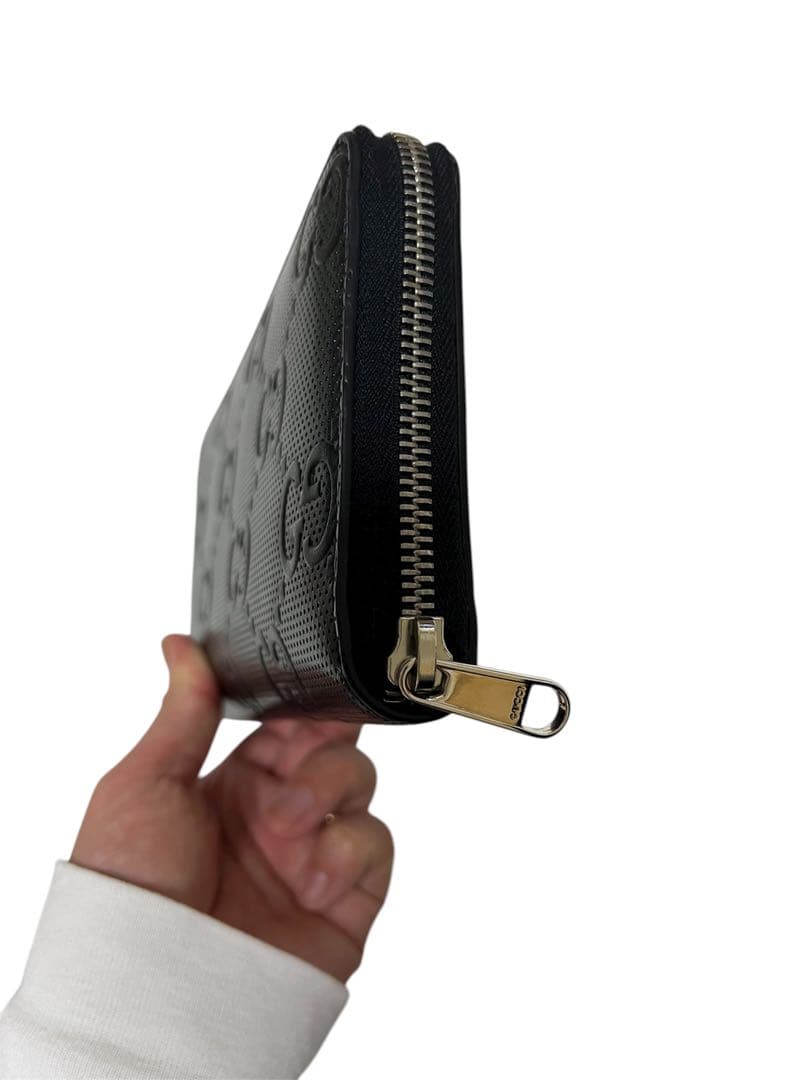 グッチ 財布 サイフ ウォレット エンボス ロング