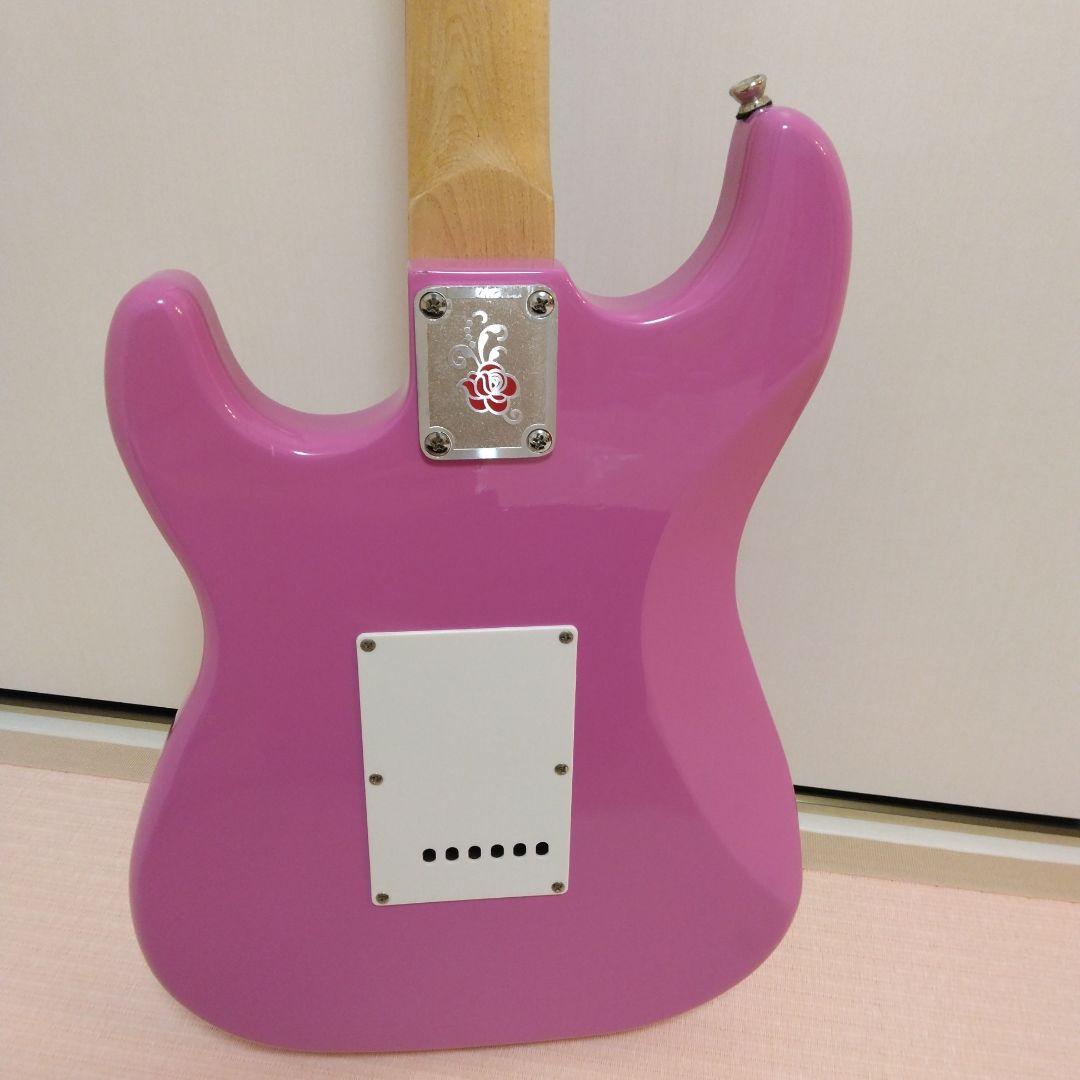 美品 希少 廃盤品 ジプシーローズ 人気のラメ入りピンクカラー エレキ