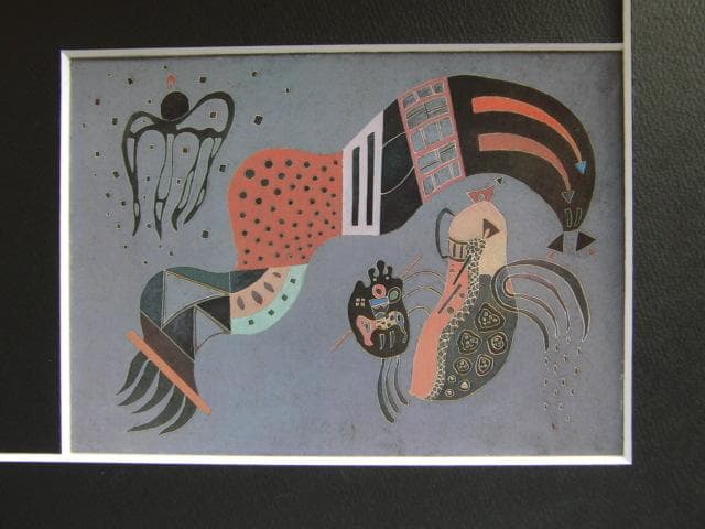 カンディンスキー、穏やかな飛翔、希少な画集より、状態良好 - メルカリ