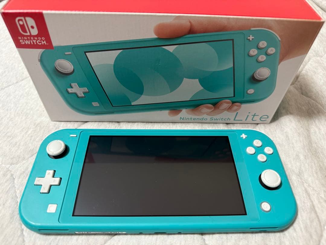［箱付き美品］Nintendo Switch Lite 本体 ターコイズ Amazon.co.jp: 【整備済み品】 Nintendo Switch Lite 本体 ターコイズ