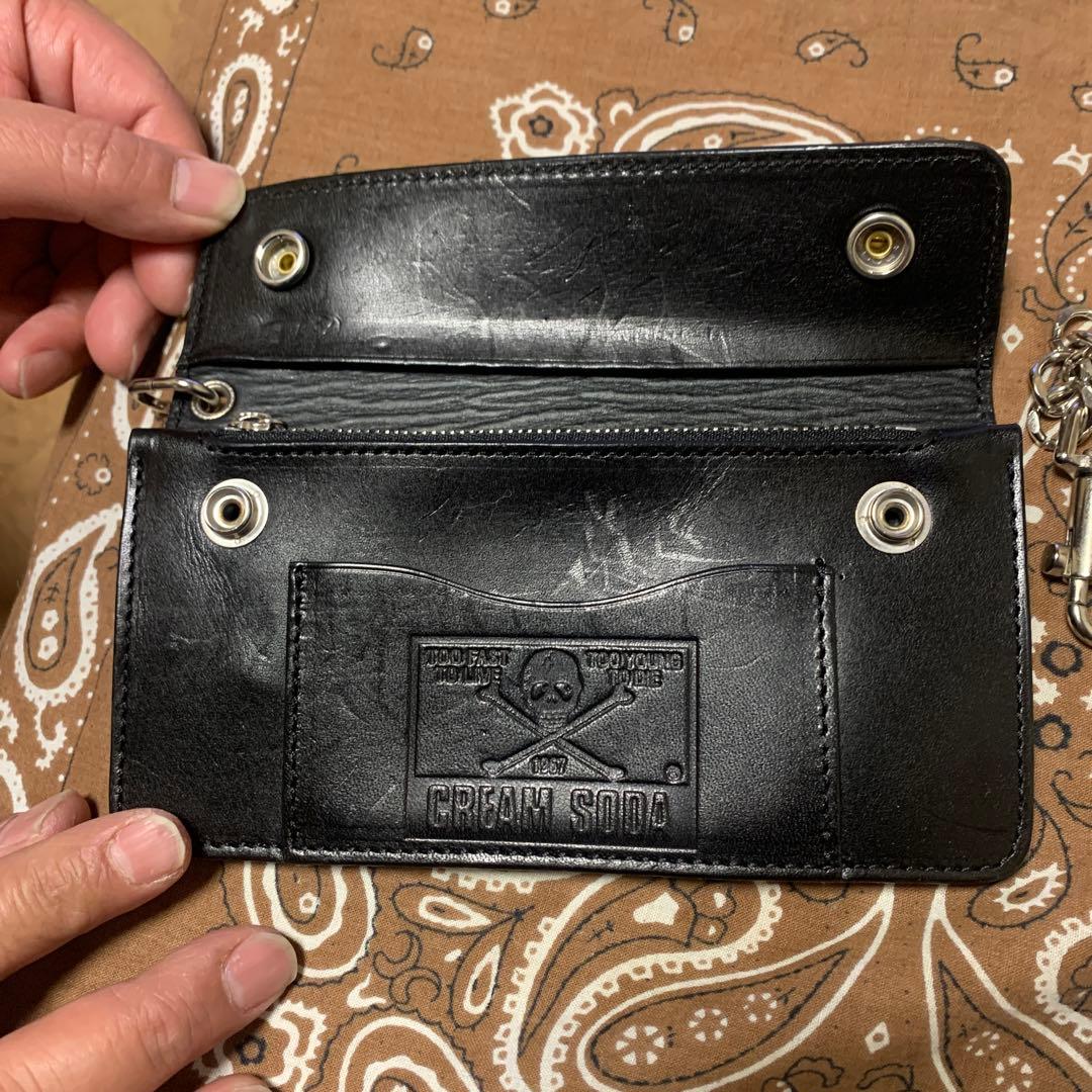 クリームソーダ トラッカー ウォレット チェーン - メルカリ