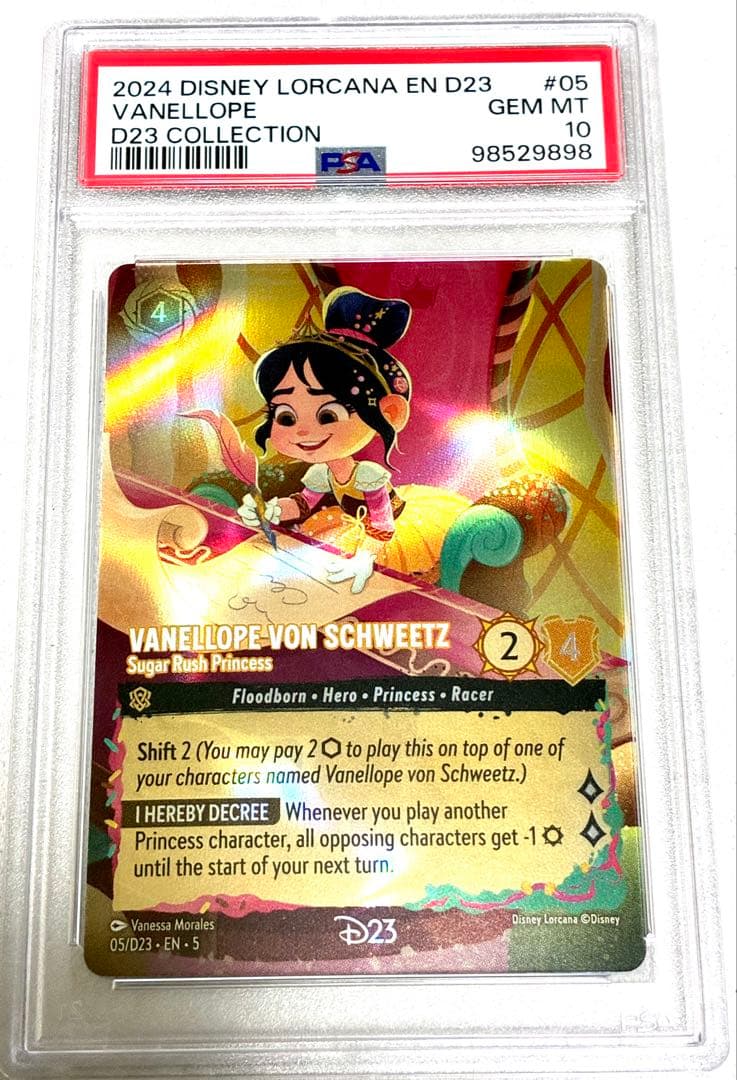 PSA10】 ロルカナ D23 プロモ ヴァネロペ 英語 - メルカリ