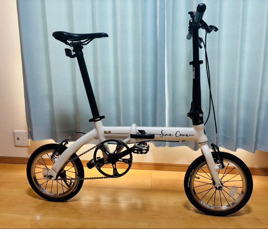 【愛知】SINA COVA 折りたたみ自転車 6.8kg