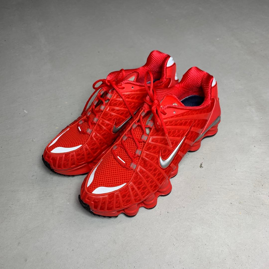 NIKE SHOX TL SPEED RED スピードレッド BLACK 赤 - メルカリ