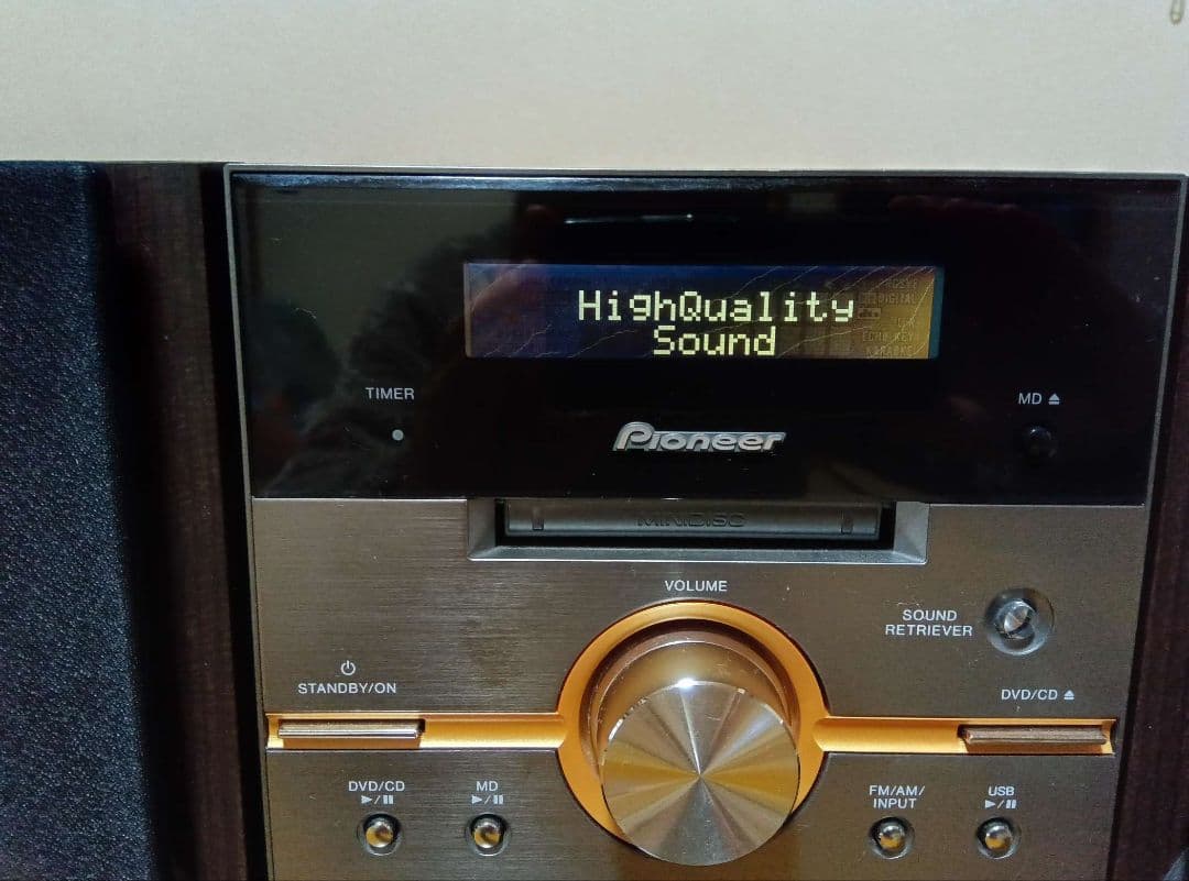 パイオニア DVD/MDミニコンポ XV-MF7DV