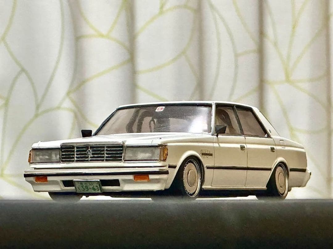 ☆*☆様 【完成品】フジミ•MS110クラウン　鬼クラ　インチアップハの字箱絵仕 フジミのMS110クラウン2000ターボのレビューです♪ | HITEQJASMINEの