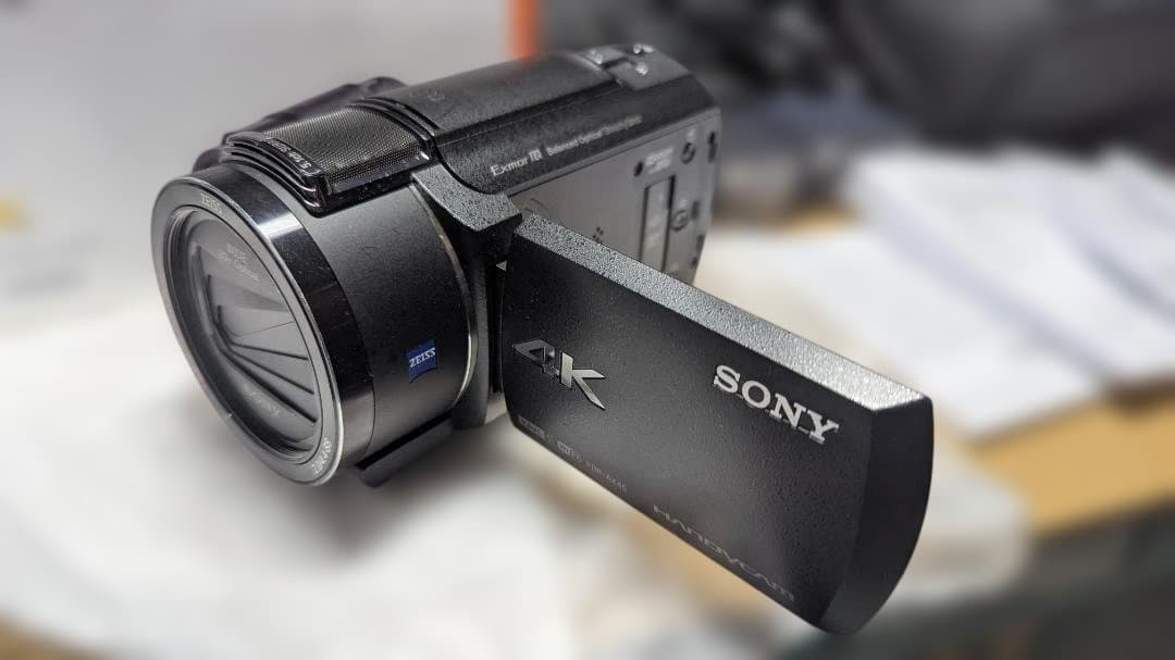 SONY FDR-AX45（純正バッテリー3個、充電器、ソフトケース付属