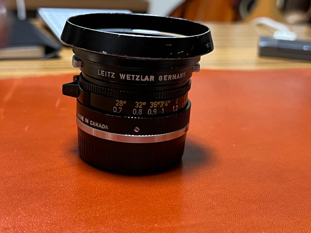 ライカズミクロン35mm 2F フード付第2世代6枚玉 Summicron 35mm f2.0 2nd (第2世代・6枚玉) | ライカカタログ