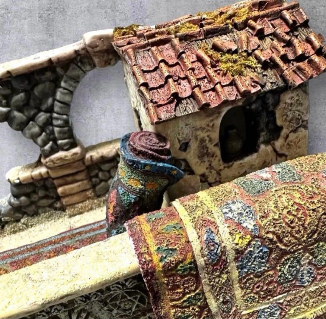 ミニチュア ジオラマ DEPARTMENT56 Bethlehem 聖書 商人 - メルカリ