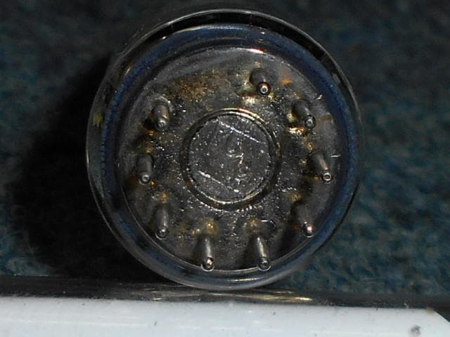 TELEFUNKEN　ECC 83　真空管　3本　テレフンケン　ダイヤ　＃２