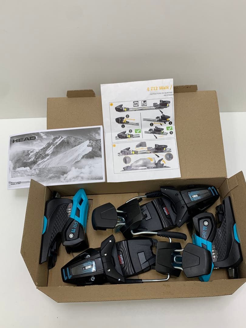 HEAD PR 11 GW ビンディング ブラック/ブルー HEAD（ヘッド） スキー板 オールラウンド メンズ SHAPE V2 +PR 11 GW