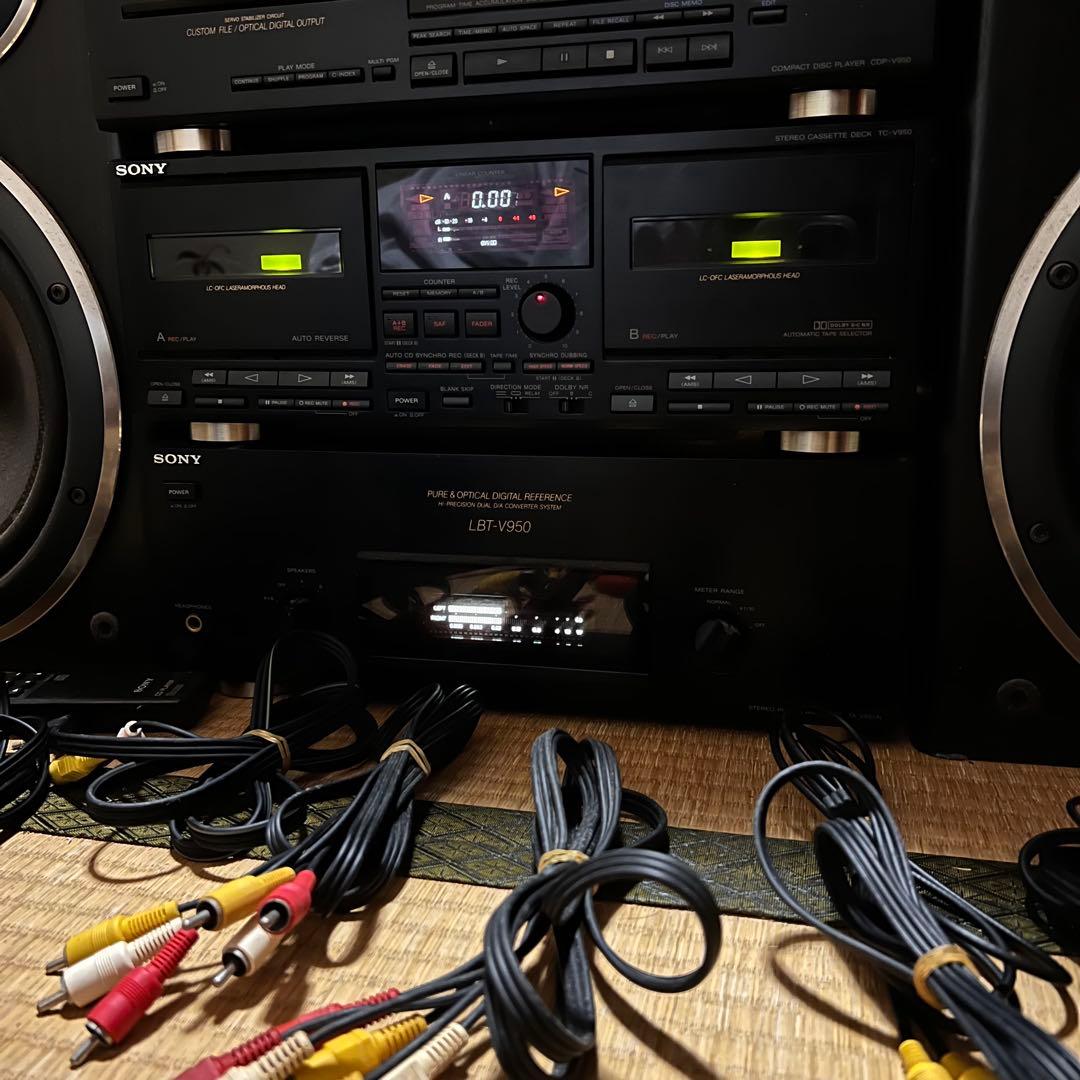 【動作確認済み✨】 Sony LBT-V950 コンポ おまけ付き スピーカー