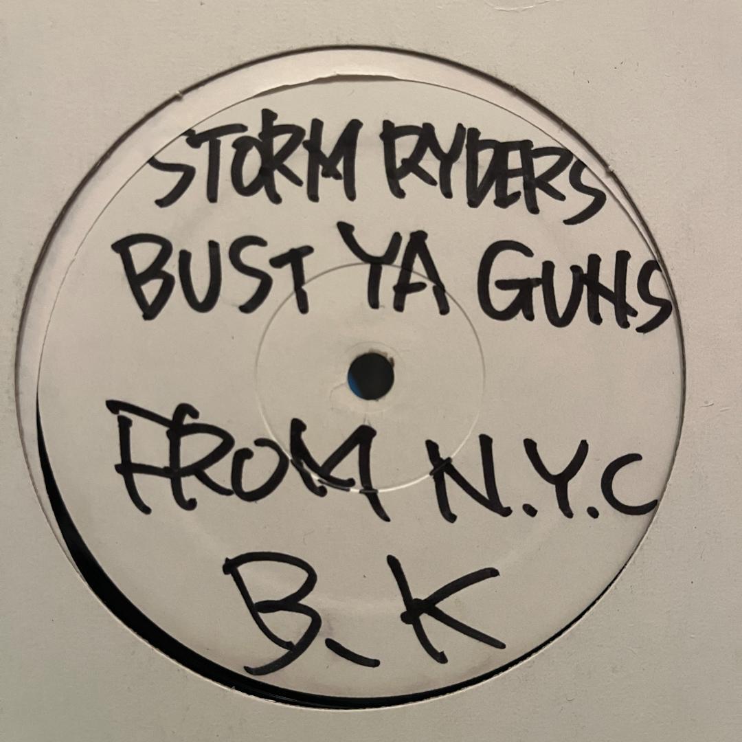 プロモ盤 STORM RYDERS BUST YA GUNS Storm Ryders – Bust Ya Guts – Vinyl (12