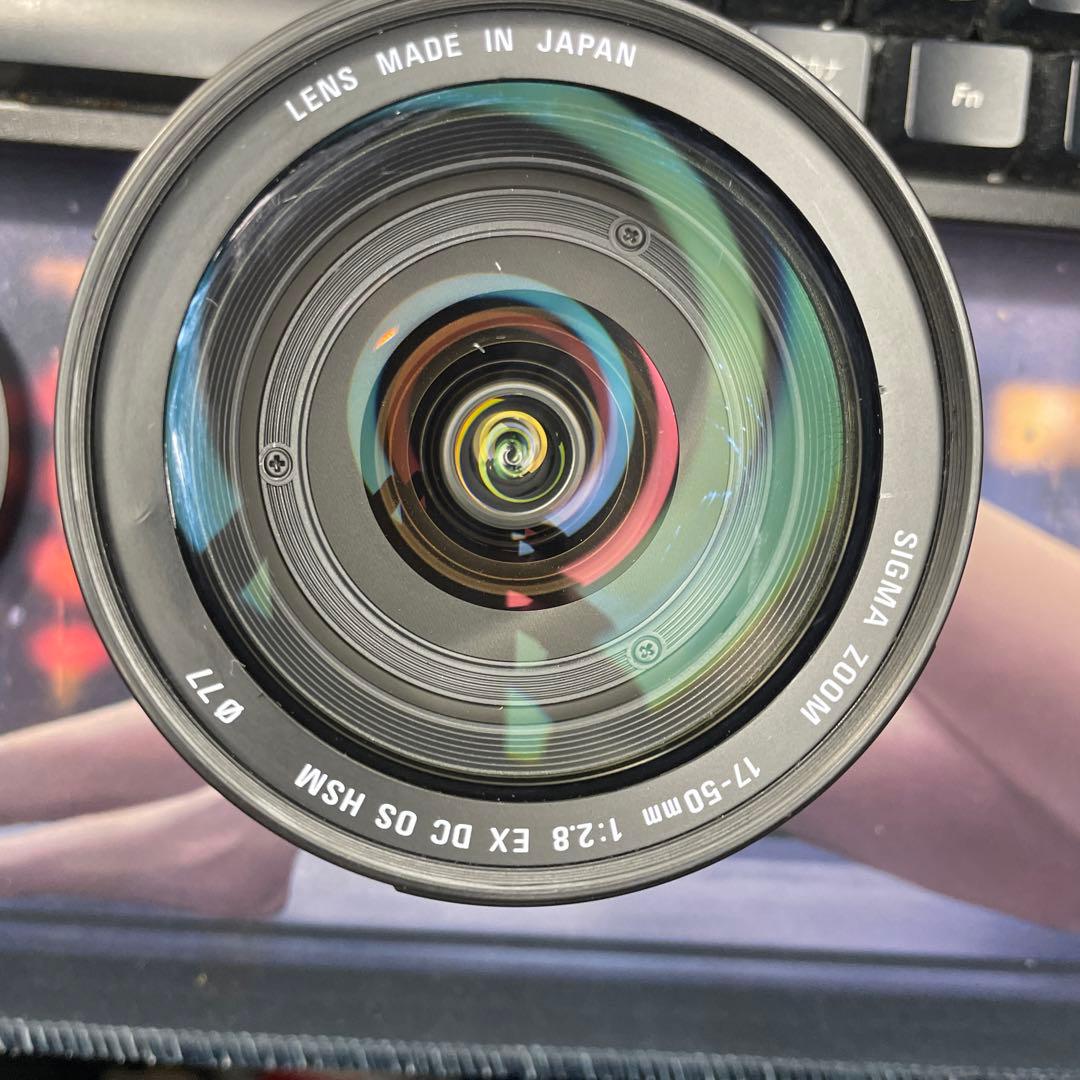 SIGMA 17-50 F2.8 DC EX HSM canon ジャック