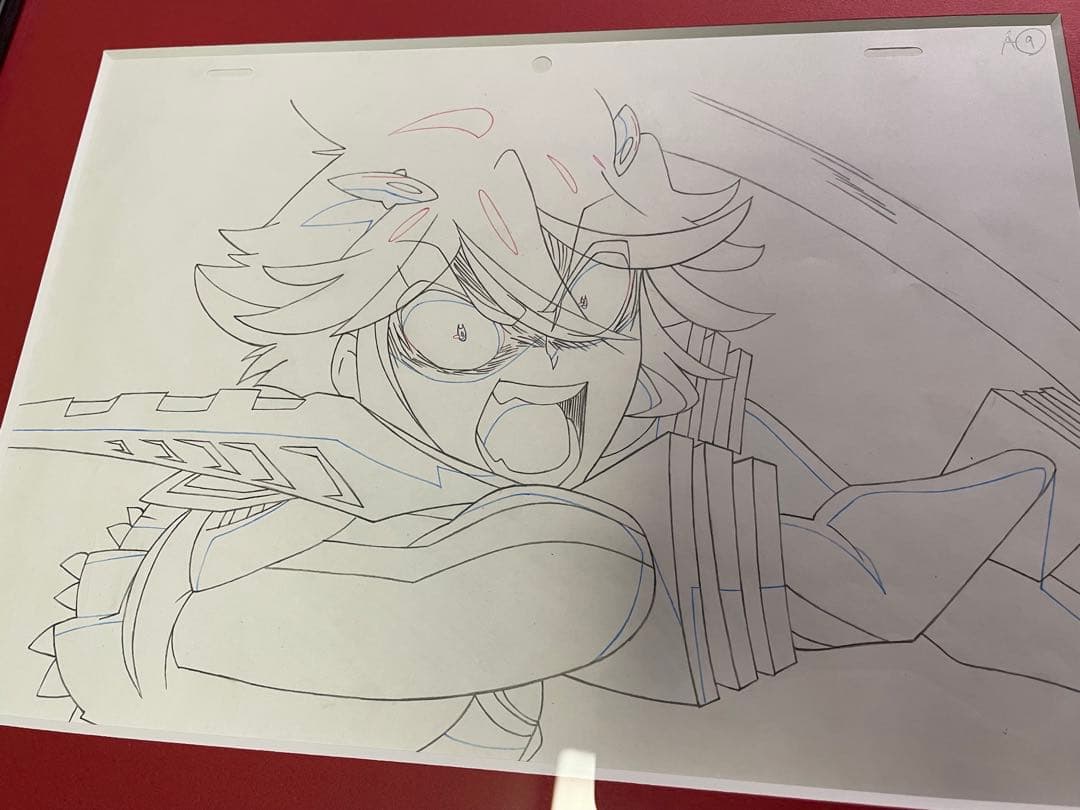 キルラキル 生動画(第12話纏流子vs針目縫 交戦シーン）額縁付き - メルカリ