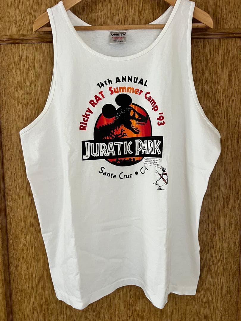 ジェラシックパーク オニータ XL USA シングル old ビンテージ