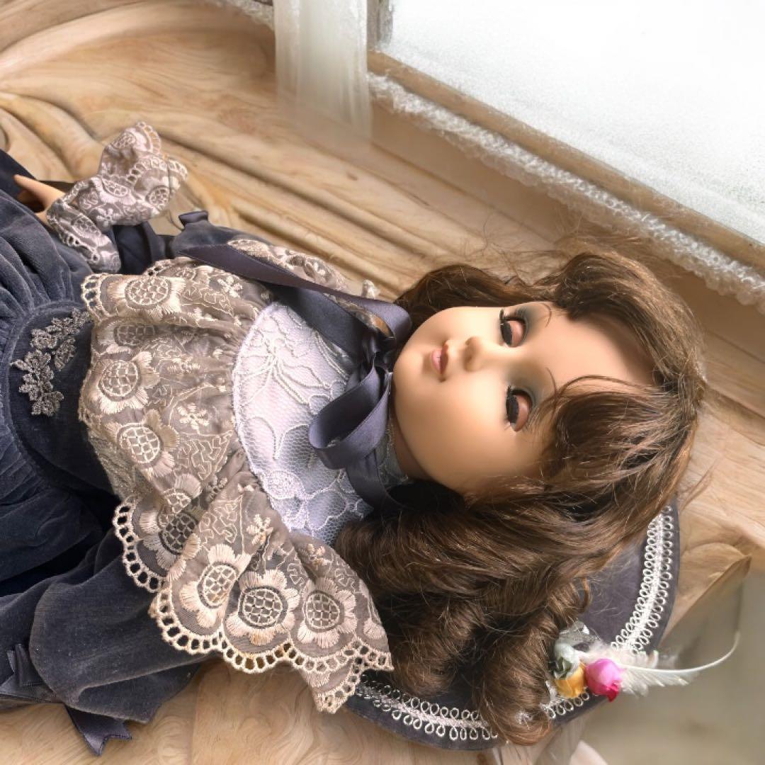 アンティーク ビスクドール オオイケ マドリード スリープアイ