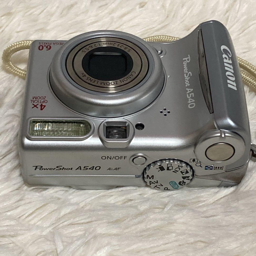 【極美品】 Canon Power Shot A540 デジカメ シルバー