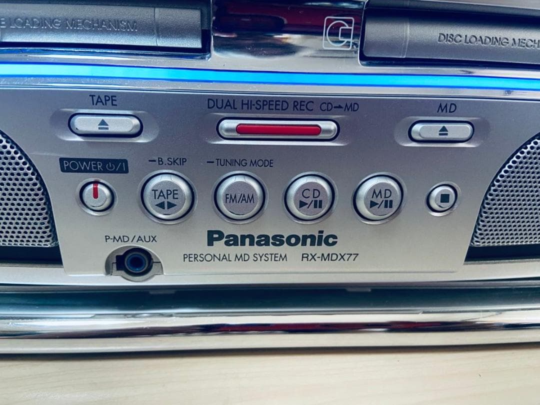【ジャンク】Panasonic RX-MDX77