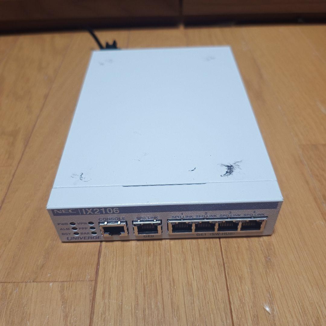 NEC UNIVERGE IX2106 ルータ 2台 - メルカリ