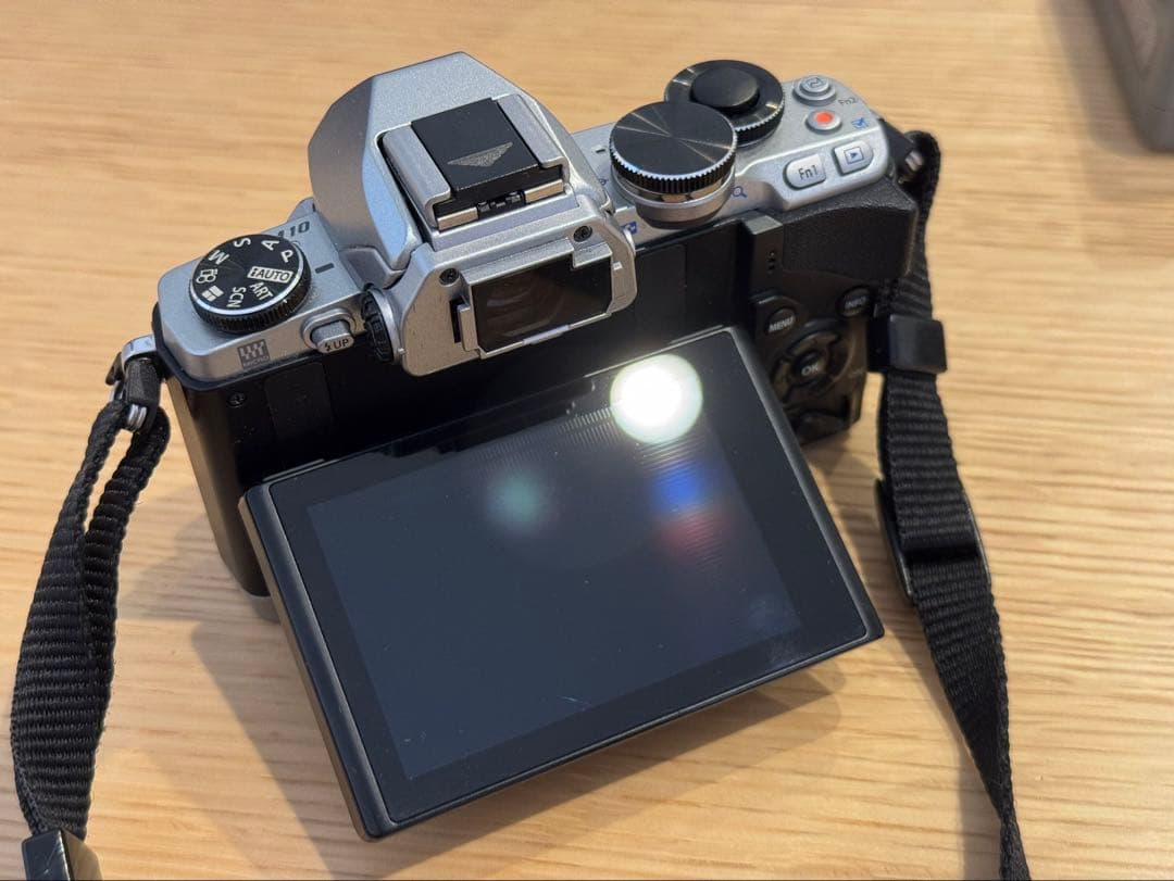 Olympus OM-D ミラーレスカメラ 望遠レンズ付き