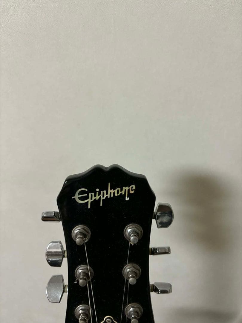 Epiphone エレキギター ブラック 悪魔デザイン - メルカリ