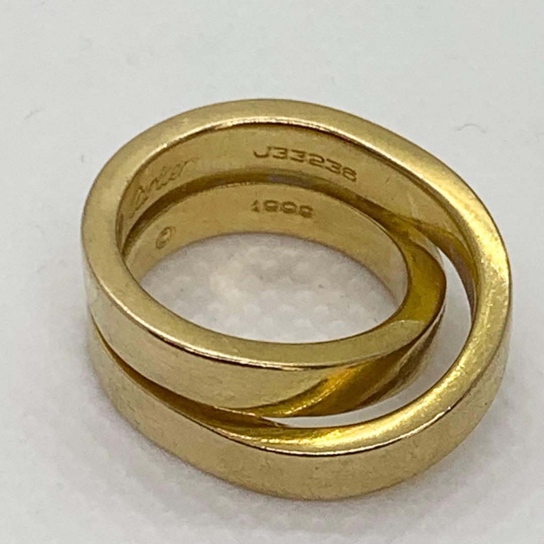 カルティエ パリ リング レディス サイズ48 イエローゴールド - メルカリ