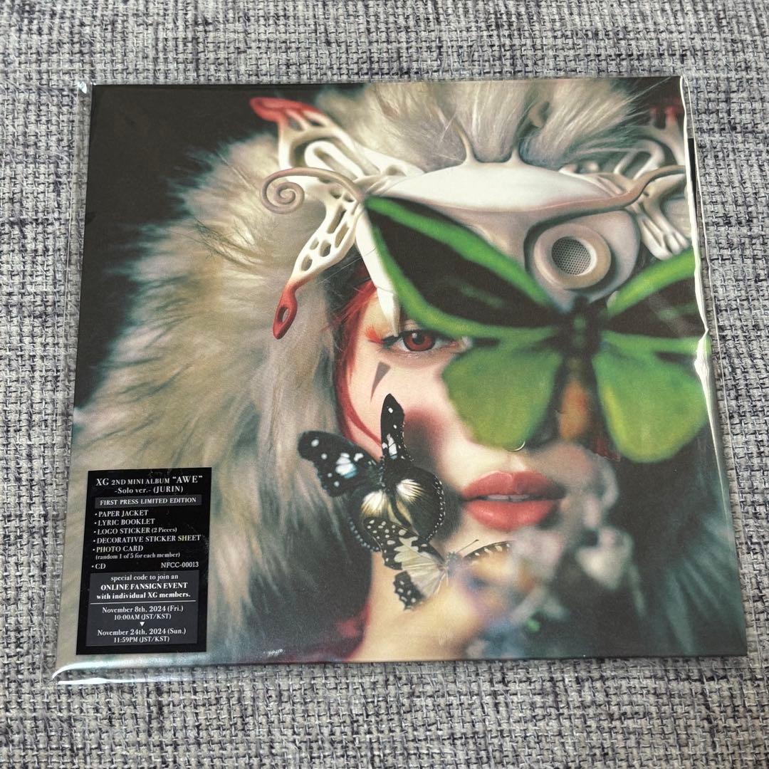 ◇新品未開封◇ XG AWE ソロジャケット盤 JURIN ジュリン - メルカリ