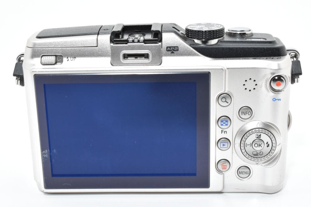 オリンパス ペン E-PL2 ミラーレスデジタルカメラボディ シルバー