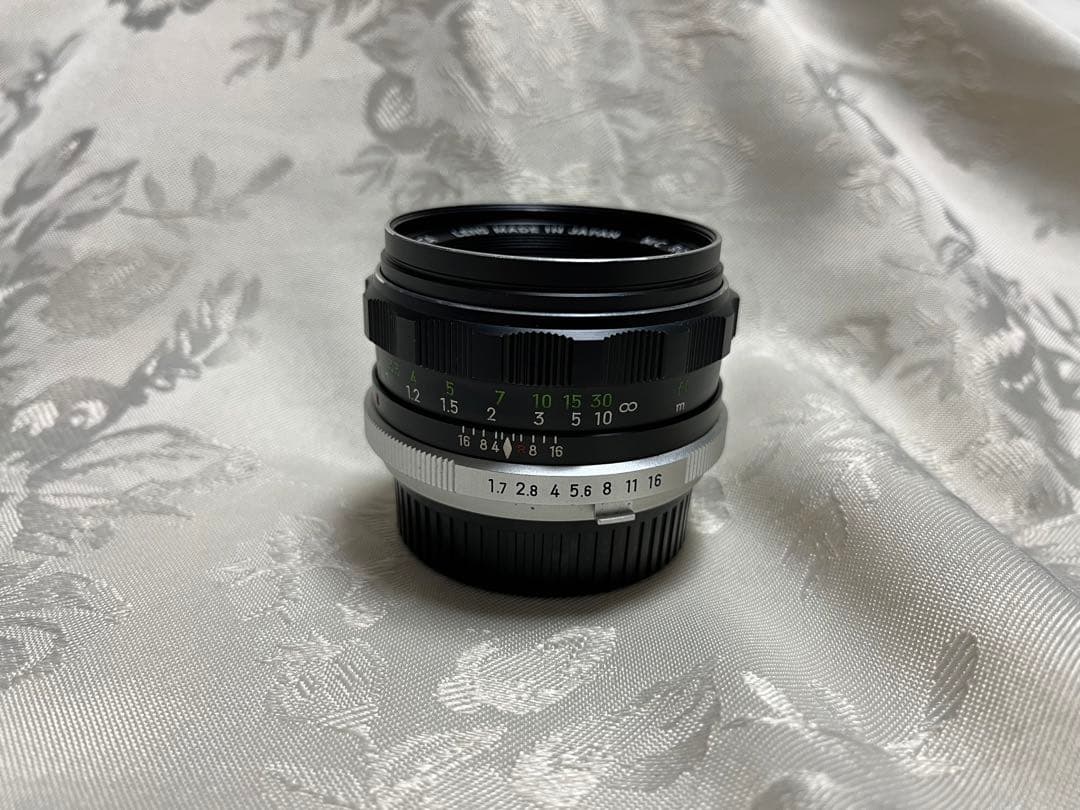 ミノルタ MINOLTA　f1.7/55mm ROKKOR 明るいレンズ　のみ
