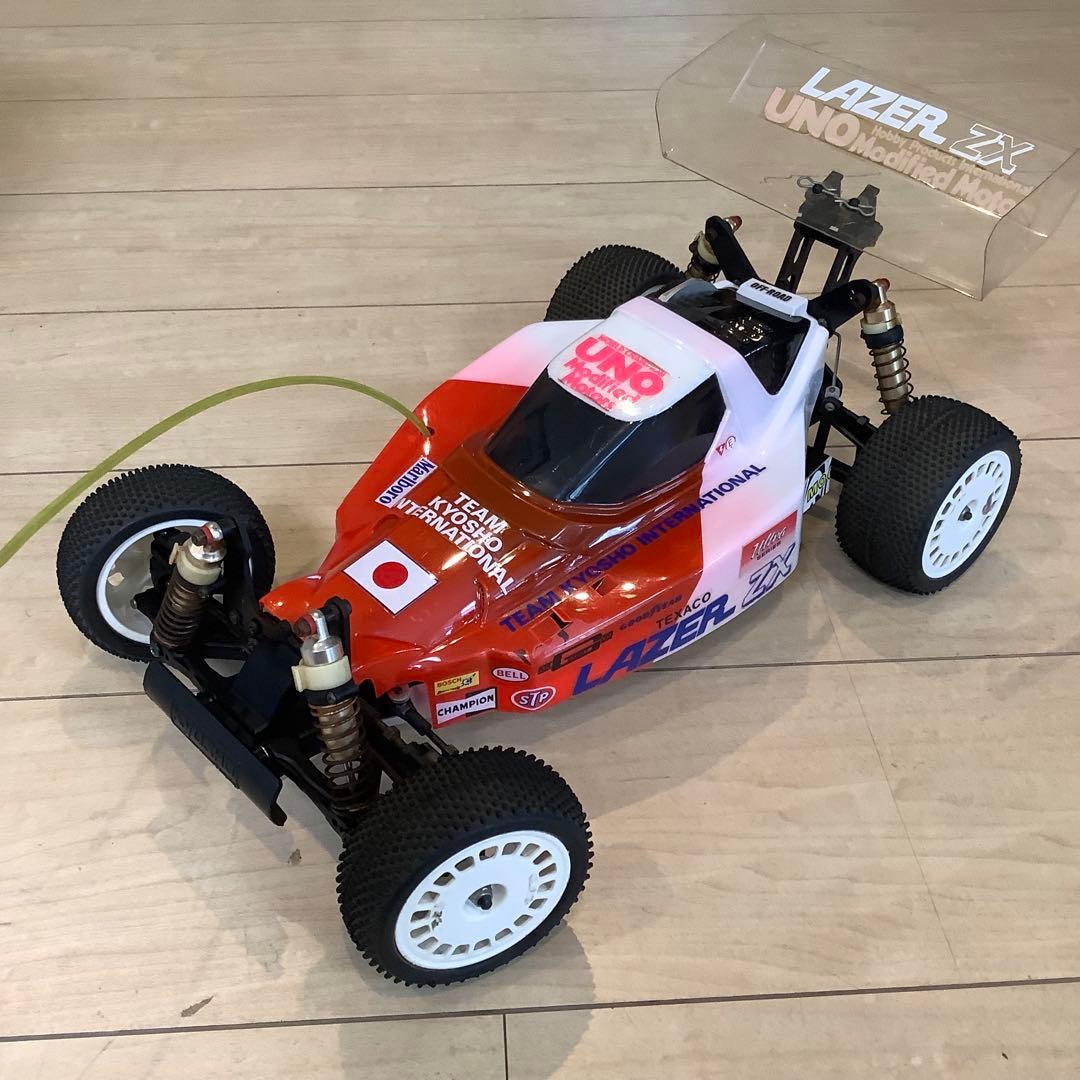 京商　Kyosho ラジコンカー　レーザーZX 初代　カスタム 京商 初代レーザーZX復活プロジェクト#2 カーペット仕様化完了！ - YouTube