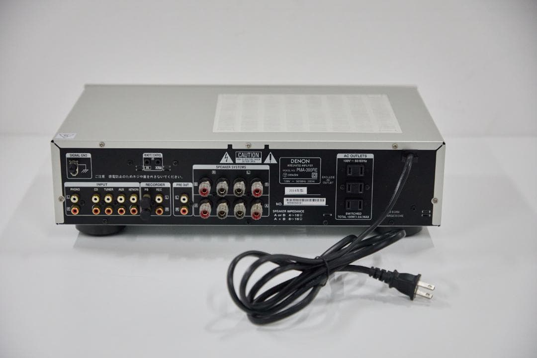 【美品】DENON プリメインアンプ PMA-390RE リモコン付き