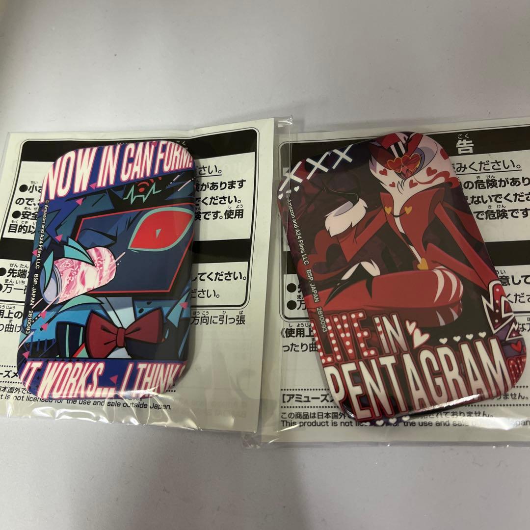 ハズビン・ホテルへようこそ スクエア缶バッジ ヴォックス