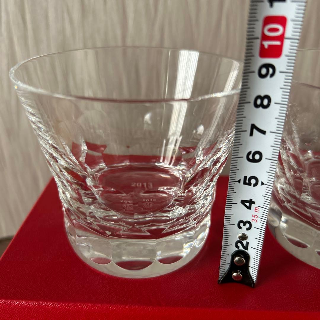 《新品未使用‼︎》Baccarat カットクリスタルグラス2個セット