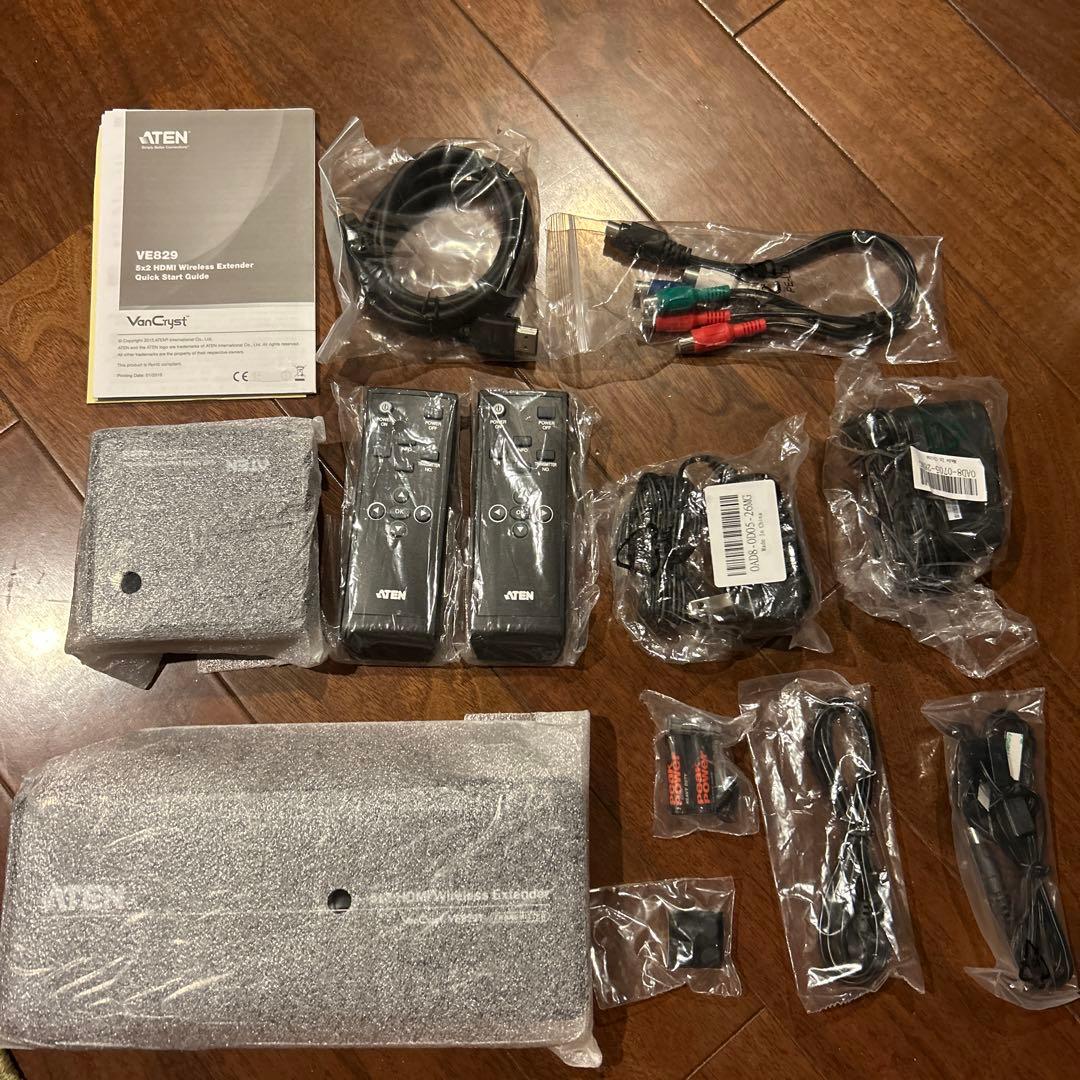 HDMIワイヤレスエクステンダー　ATEN VE829 (動作検証済み)
